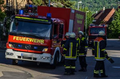 Weinstadt-Grossheppach: Essen auf dem Herd loest Feuerwehreinsatz aus